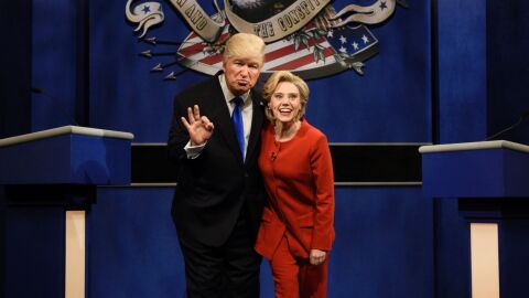 Parodia de los debates electorales en 'SNL'