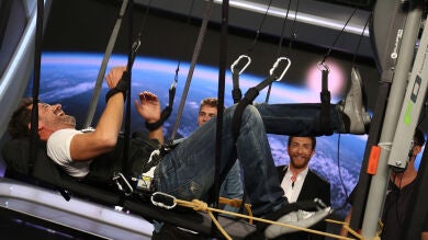 Así entrenan los astronautas en las naves espaciales