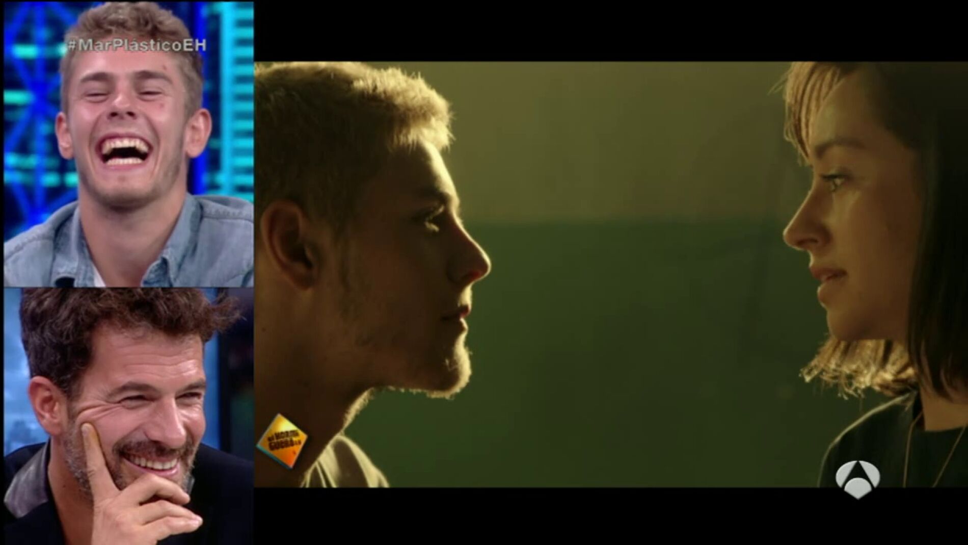 Frame 113.908998 de: Descubre c&Atilde;&sup3;mo sonar&Atilde;&shy;a 'Mar de Pl&Atilde;&iexcl;stico' si Trancas y Barrancas doblaran a sus protagonistas