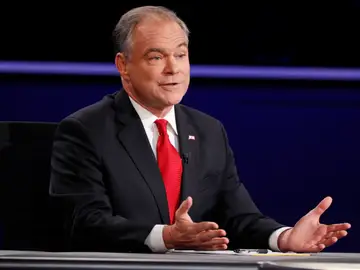El candidato demócrata a vicepresidente de EEUU, Tim Kaine El candidato demócrata a vicepresidente de EEUU, Tim Kaine