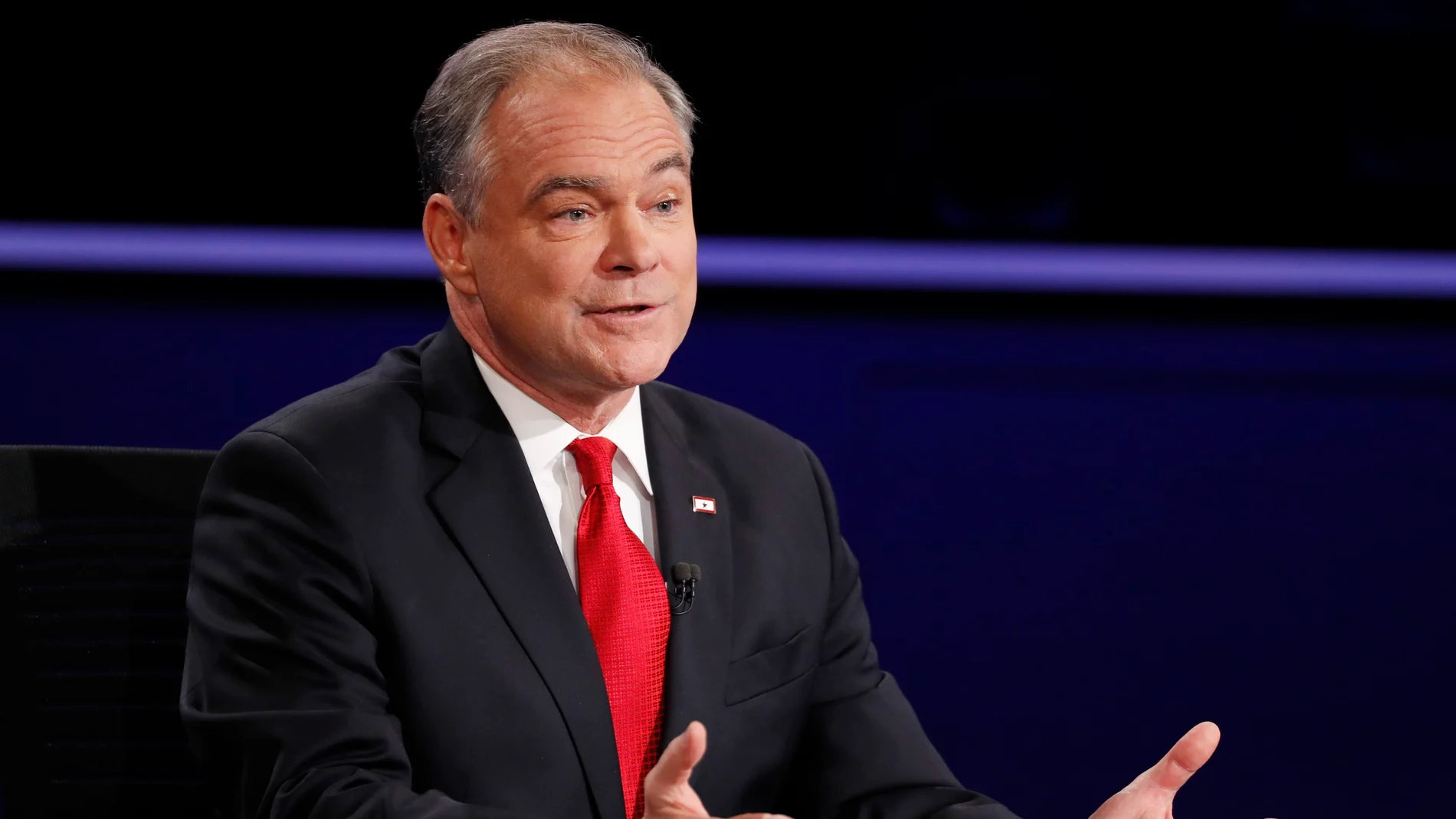 El candidato demócrata a vicepresidente de EEUU, Tim Kaine El candidato demócrata a vicepresidente de EEUU, Tim Kaine
