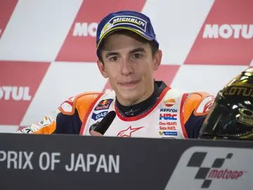 Marc Márquez, tricampeón del mundo de MotoGP Marc Márquez, tricampeón del mundo de MotoGP