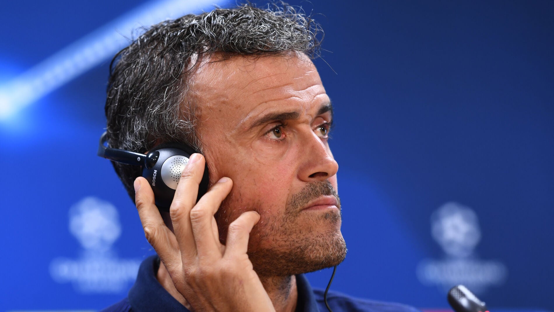 Luis Enrique, en rueda de prensa