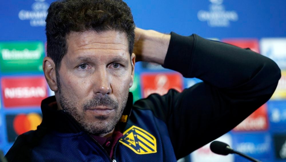 Simeone en rueda de prensa