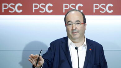Iceta se reafirma en que los socialistas catalanes votarán en contra de Rajoy en su reunión con Fernández