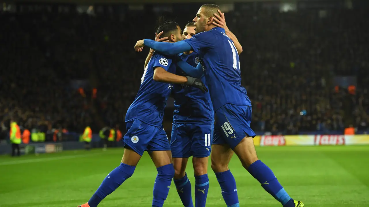Mahrez prolonga el sueño del Leicester en Champions League y lo deja a un paso de octavos