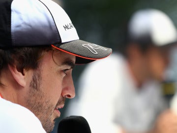 Fernando Alonso, en el trazado de Austin
