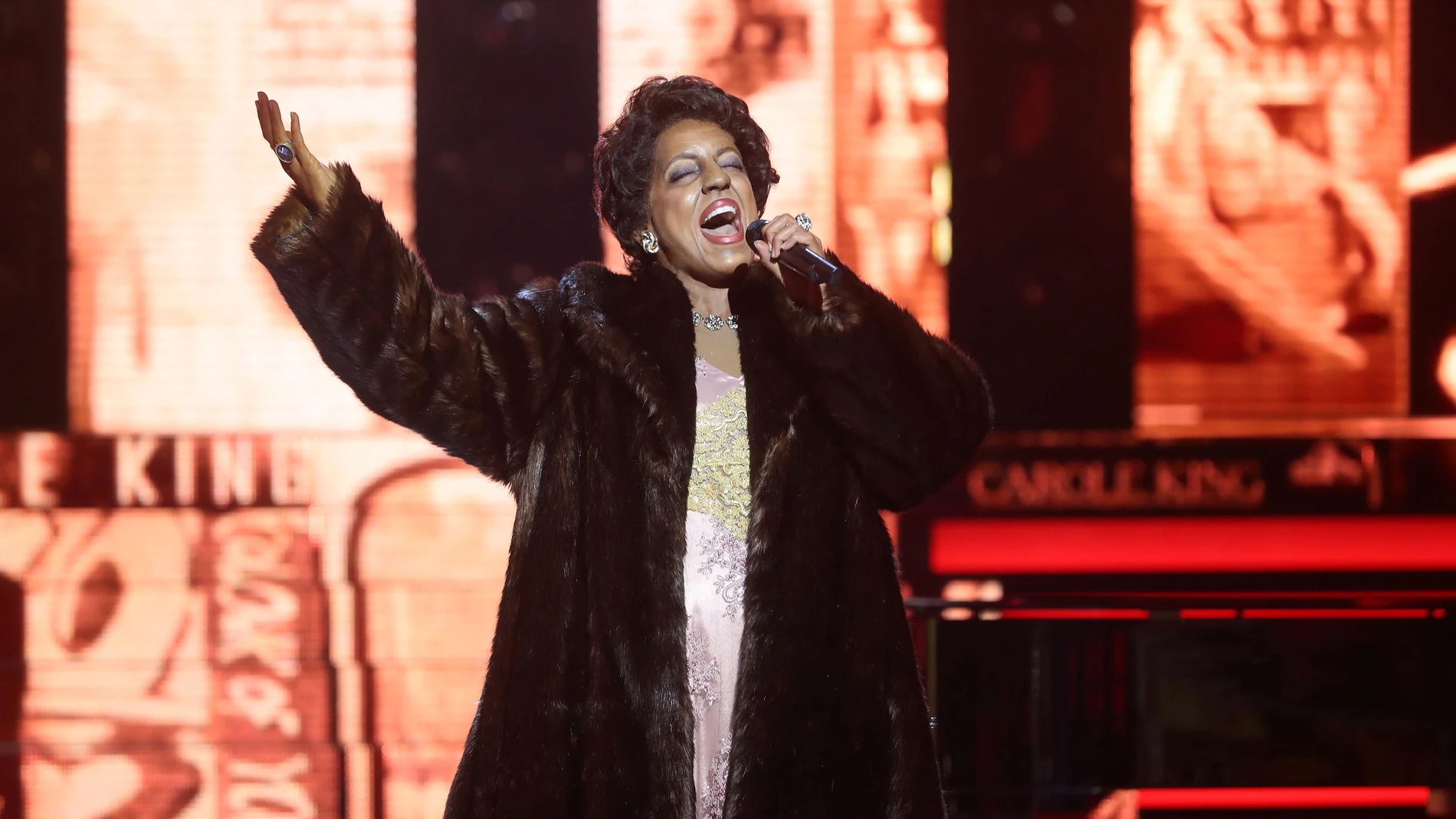 Ruth Lorenzo, explosión de voz interpretando a Aretha Franklin