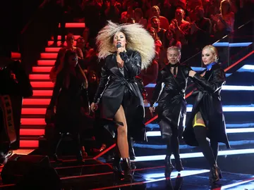 Lorena Gómez imita a Fleur East en la segunda gala de 'Tu cara me suena' Lorena Gómez imita a Fleur East en la segunda gala de 'Tu cara me suena'