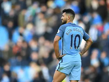 Agüero, decepcionado Agüero, decepcionado