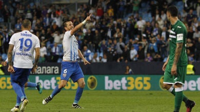 El Málaga arrolla al Leganés en su mejor versión de la temporada