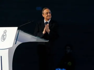 Florentino Pérez, en la Asamblea General Ordinaria del Real Madrid Florentino Pérez, en la Asamblea General Ordinaria del Real Madrid