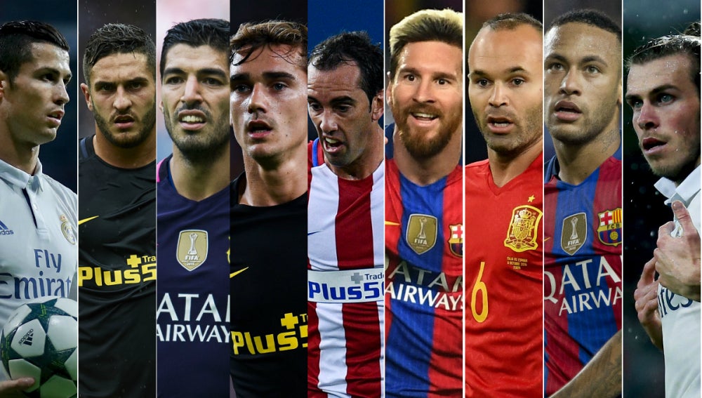 Los candidatos al Balón de Oro 2016
