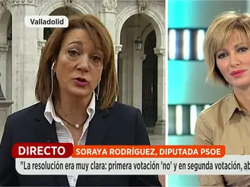 Soraya Rodríguez en Espejo Público Soraya Rodríguez en Espejo Público