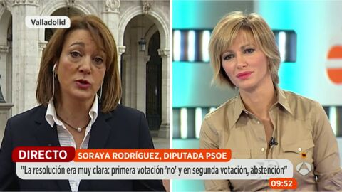 Soraya Rodr&iacute;guez en Espejo P&uacute;blico
