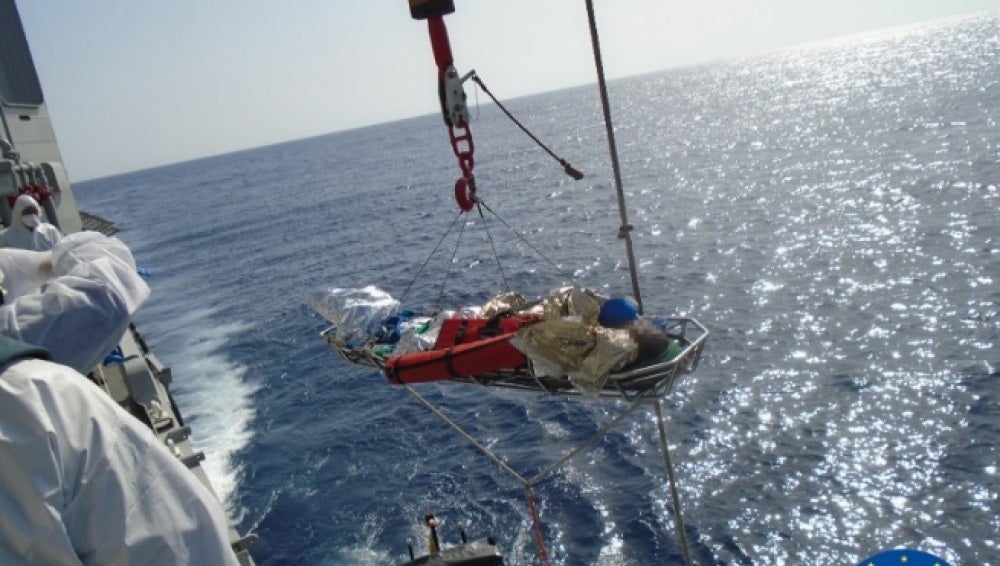 Rescate en el mar Mediterráneo