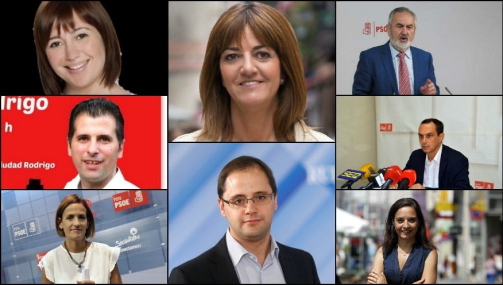 Los mandatarios socialistas críticos que han firmado el texto que pide la abstención técnica
