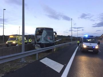 Accidentes de tráfico durante el fin de semana