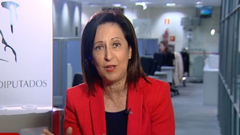 Margarita Robles en Espejo P&uacute;blico