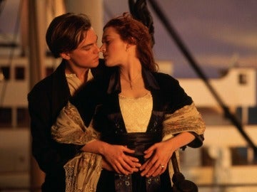 Jack y Rose en 'Titanic'