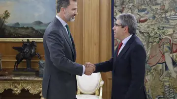 Felipe VI y Homs Felipe VI y Homs