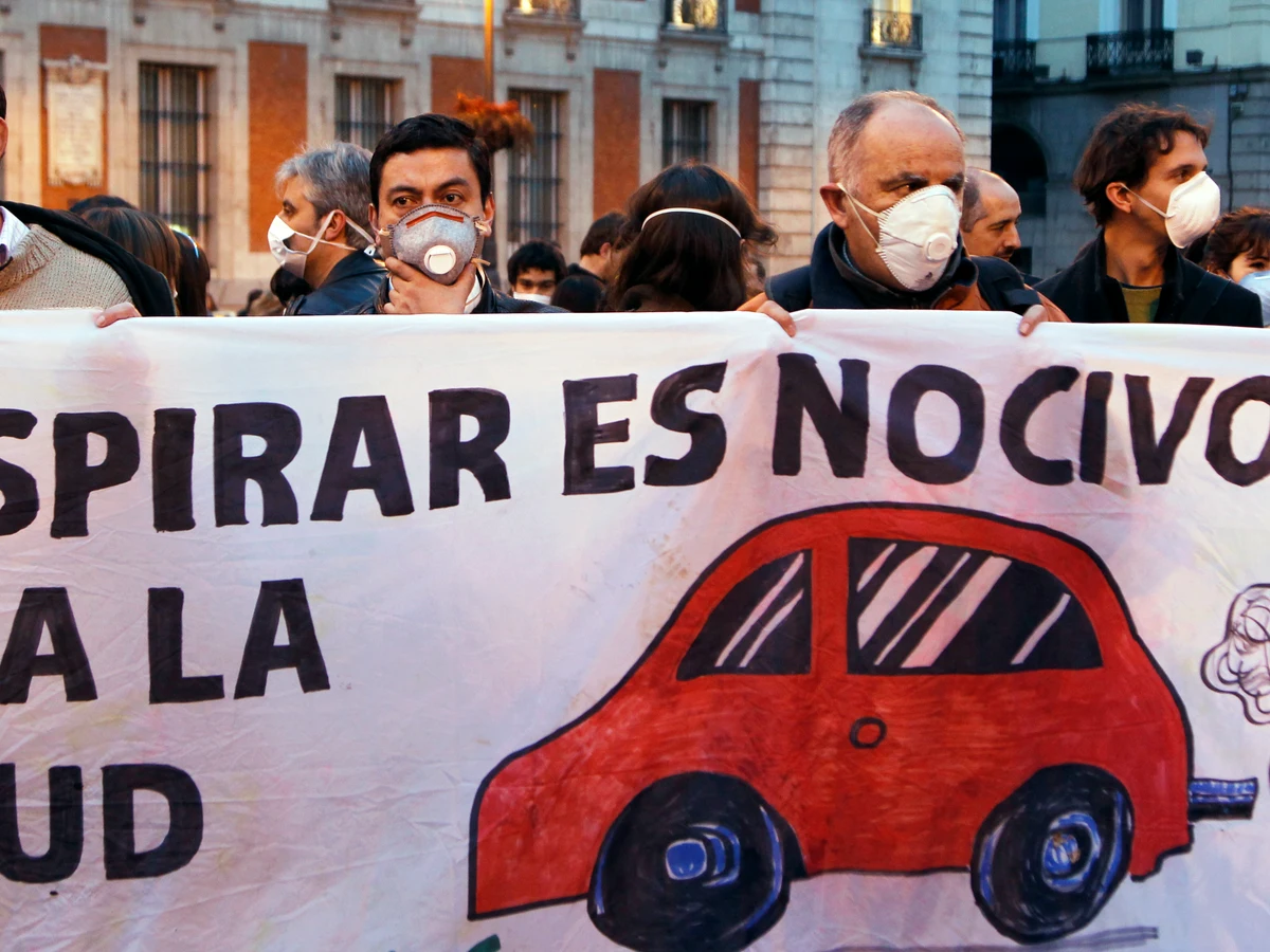 Un informe asegura que 4 de cada 5 españoles respiran aire contaminado
