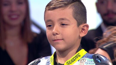Un niño a su abuelo: “He ganado esta carrera por ti”