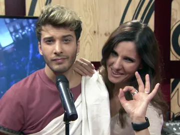 Blas Cantó se queda sin respiración para interpretar a Diana Navarro Blas Cantó se queda sin respiración para interpretar a Diana Navarro