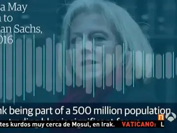 Filtran una grabación de Theresa May en la que revela sus miedos ante el 'brexit' Filtran una grabación de Theresa May en la que revela sus miedos ante el 'brexit'