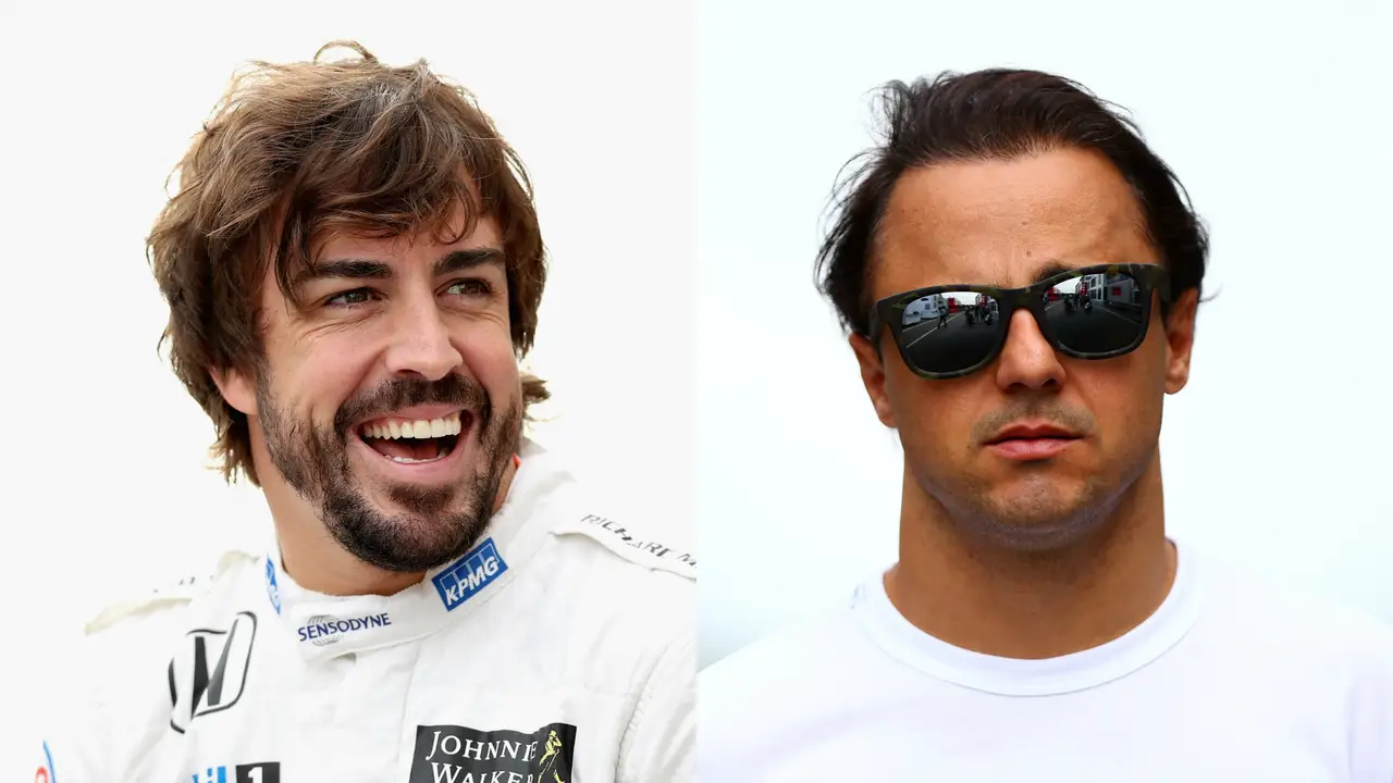 Fernando Alonso y Felipe Massa, enfrentados