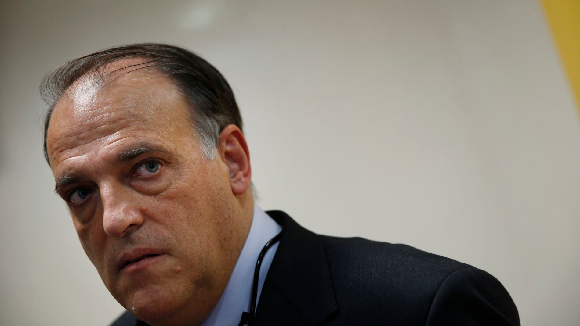 Javier Tebas, presidente de la Liga