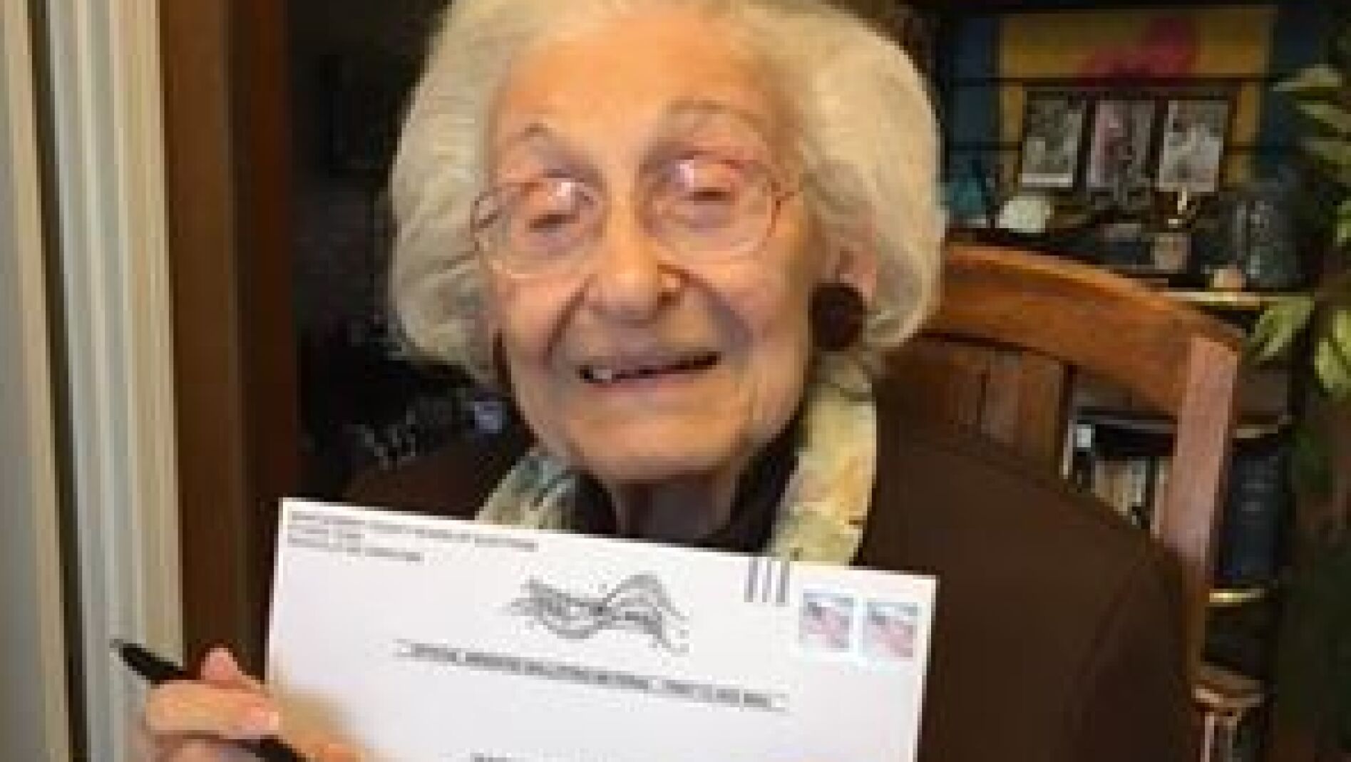 Estelle Liebow Schultz de 98 a&ntilde;os