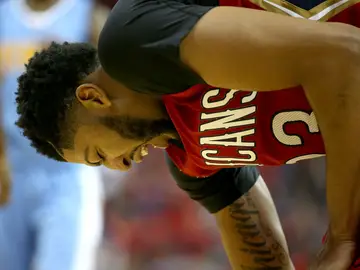 Anthony Davis, durante su partido contra los Nuggets Anthony Davis, durante su partido contra los Nuggets