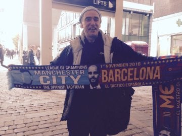 Bufanda conmemorativa del City - Barcelona