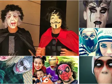 Los disfraces de los jugadores en Halloween Los disfraces de los jugadores en Halloween