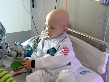 El Hospital Gregorio Marañón inaugura una 'estación lunar' en su planta de Oncología pediátrica El Hospital Gregorio Marañón inaugura una 'estación lunar' en su planta de Oncología pediátrica