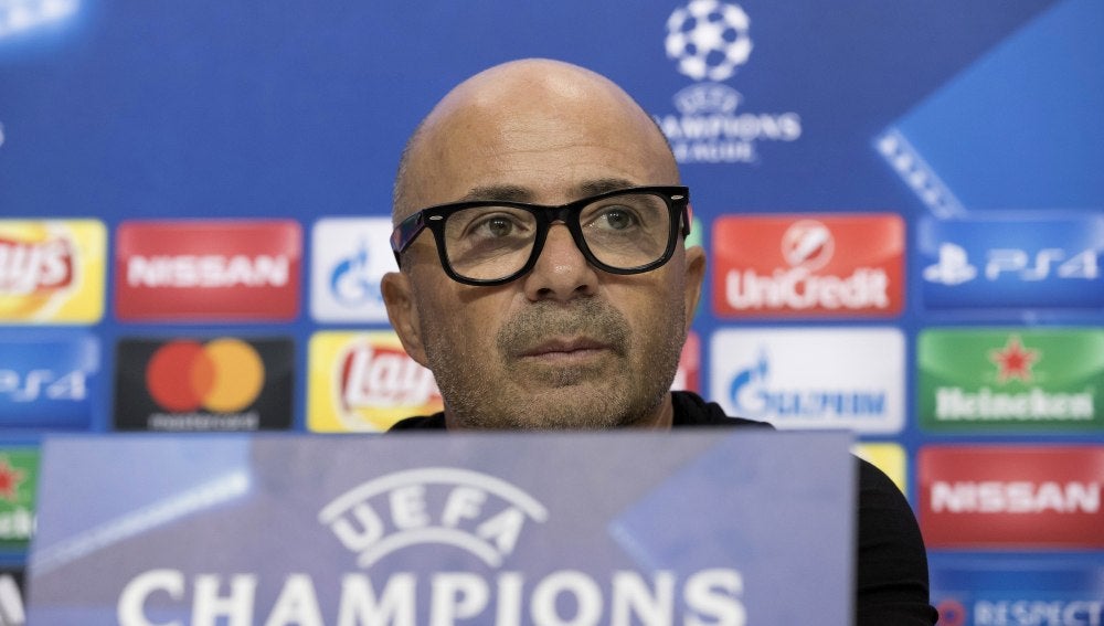 Jorge Sampaoli, entrenador del Sevilla