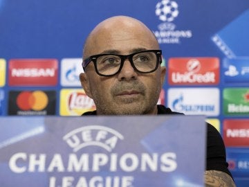 Jorge Sampaoli, entrenador del Sevilla