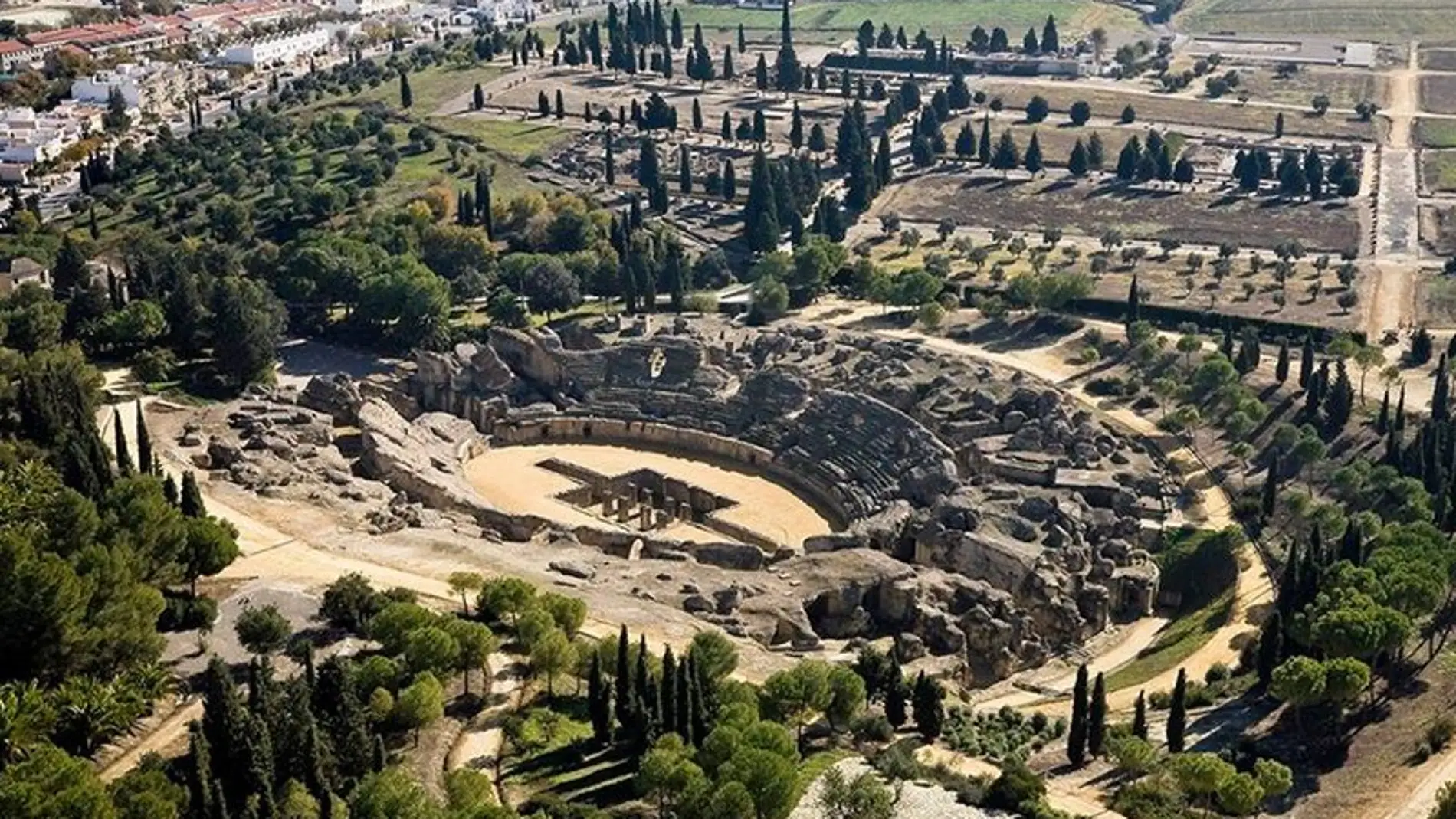 Ruinas de Itálica en Sevilla