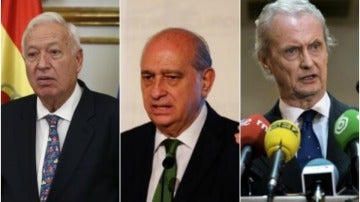 Margallo, Fernández Diaz y Morenés