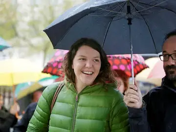 La alcaldesa de Berga, Montse Venturós (CUP) La alcaldesa de Berga, Montse Venturós (CUP)