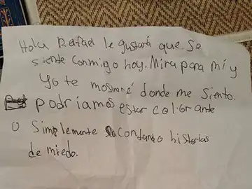 Carta de invitación de Amanda a Rafael Carta de invitación de Amanda a Rafael
