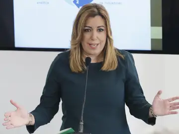 Susana Díaz ante los medios Susana Díaz ante los medios