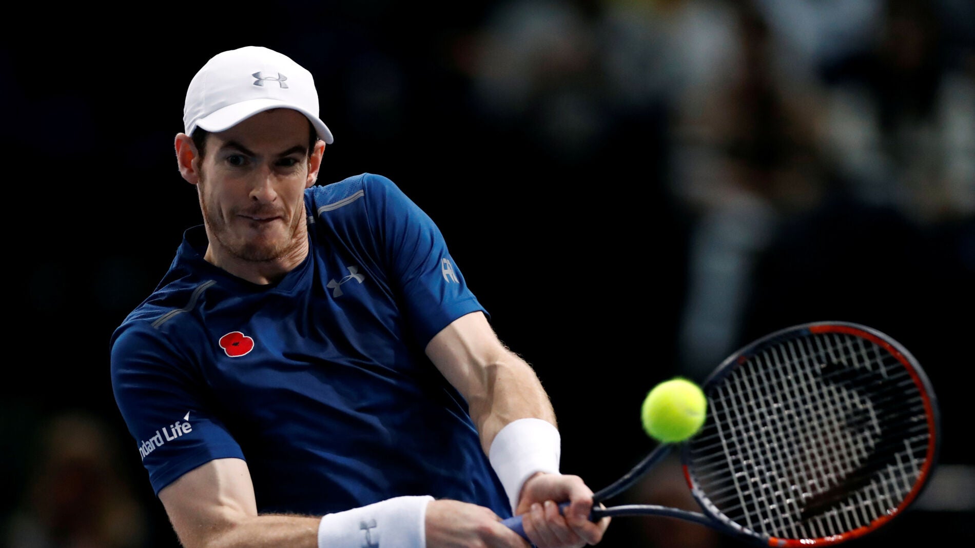 Andy Murray, en su partido ante Berdych