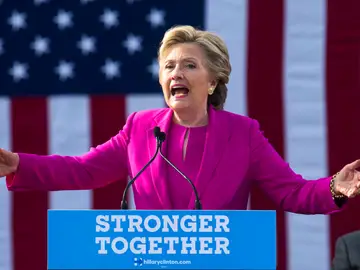La candidata demócrata para la presidencia de Estados Unidos, Hillary Clinton durante un acto de campaña electoral en Carolina del Norte (EE.UU.) La candidata demócrata para la presidencia de Estados Unidos, Hillary Clinton durante un acto de campaña electoral en Carolina del Norte (EE.UU.)