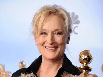 Meryl Streep en los Globos de Oro
