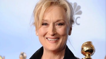 Meryl Streep en los Globos de Oro
