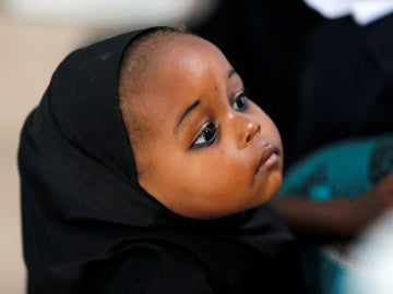 Una bebé en Nigeria