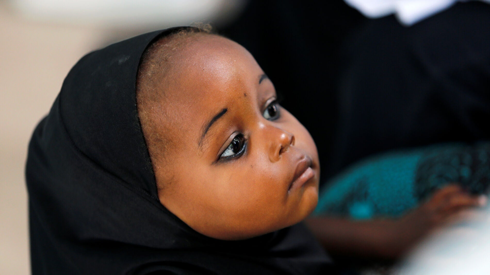 Una beb&eacute; en Nigeria