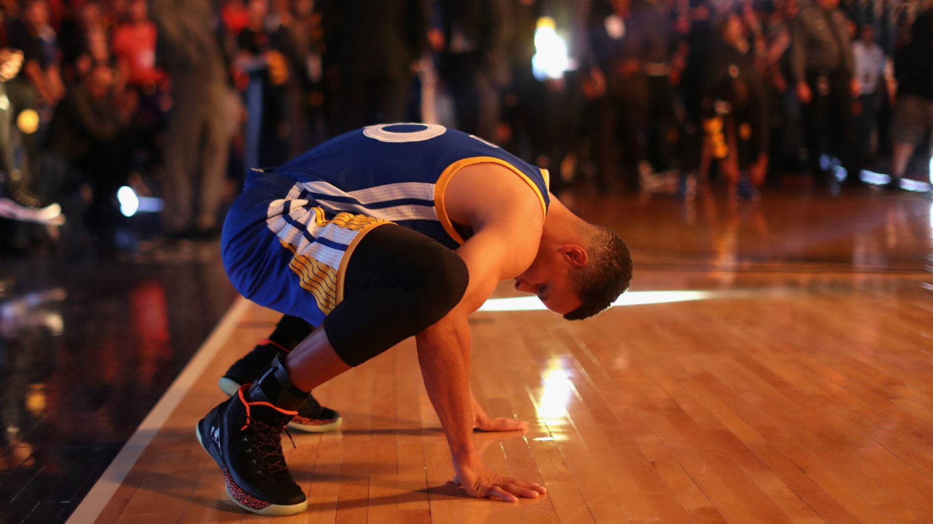 Stephen Curry, cabizbajo
